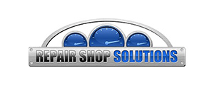 Repair shop logo a R.O. Writer auto shop management integration partner