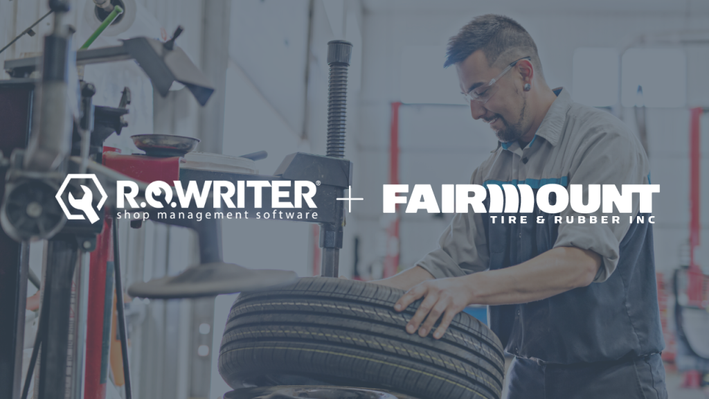 Fairmount Tires Partnership with R.O. Writer