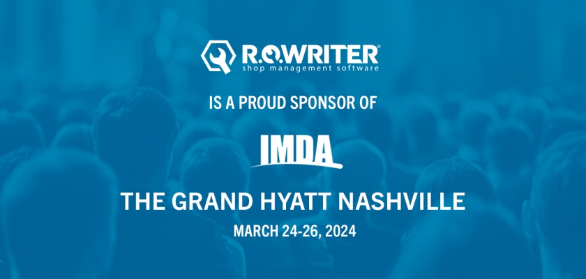 R.O. Writer is a proud sponsor of IMDA, to be held at the Grand Hyatt Nashville, March 24-26, 2024