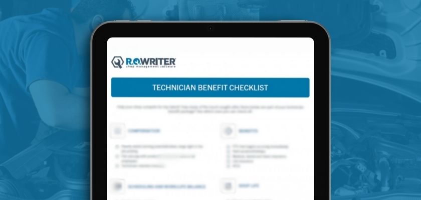 Checklist: Auto Technician Benefits